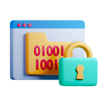 A padlock and a computer with a number on it png