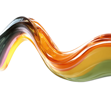 Colorful abstract wave design for modern art concepts png