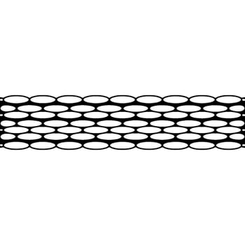Abstract Black and White Pattern Oval Grid, Modern. vector
