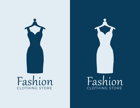 Minimalist Woman Face Logo Design vector