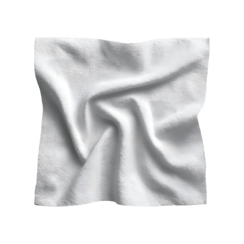 White Crumpled Soft Cotton Towel Fabric Texture Clean Cloth Soft Textile Laundry Bath Towel png