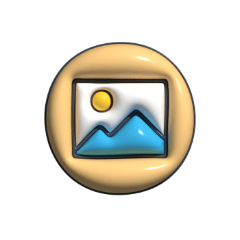 3D Cartoon Music Album Record Icons png