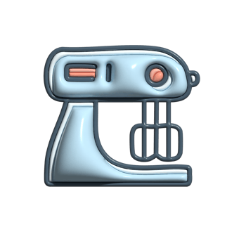 Adorable 3D DJ Controller Music Production Symbols png