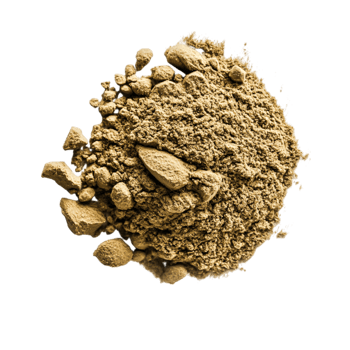 Fine Beige Powder Pile on for Culinary or Artistic Use png