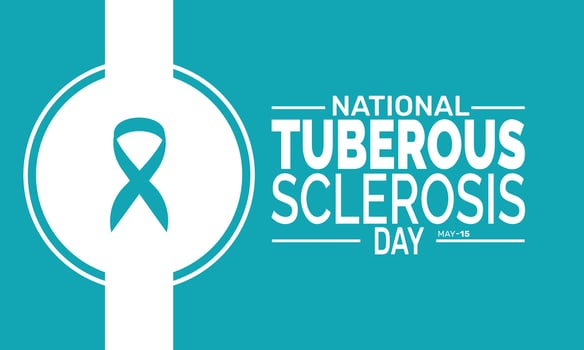 Tuberous Sclerosis advocacy template, health education and awareness concept, ideal for banner, card, and public awareness campaigns vector