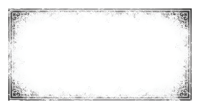 Gray Grunge Ornate Border Frame png