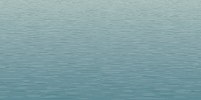 Tropical blue sea waves texture background graphic illustration. vector