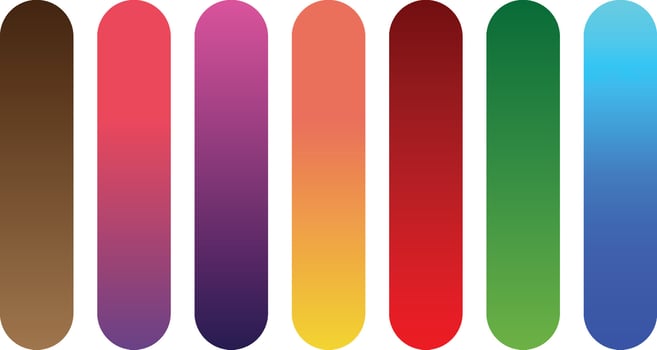 2 Color Gradian Template vector