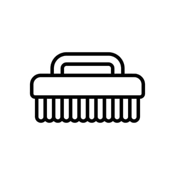 Housekeeping Brush Icon Pack vector