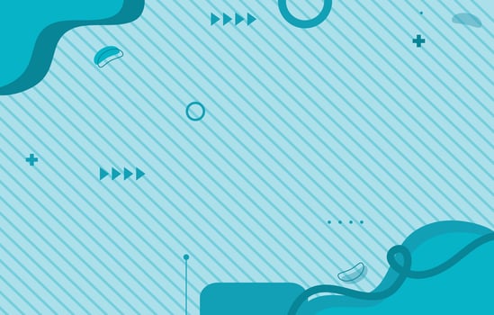 Serene Blue Abstract Sea Design vector