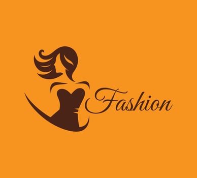 Feminine Fashion Logo Template vector