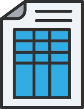 Table Modern Interface Badge vector