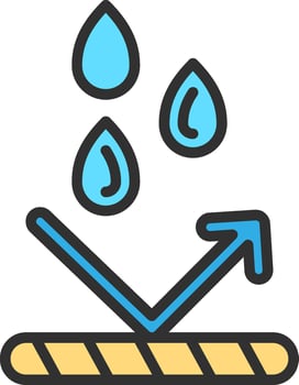 Water Resistant Business App Graphic vector
