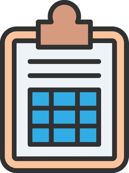 Board Sleek Visual Mark vector