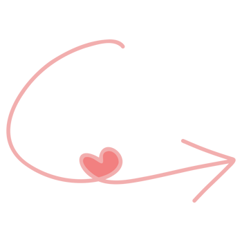 a heart and arrow with pink color png