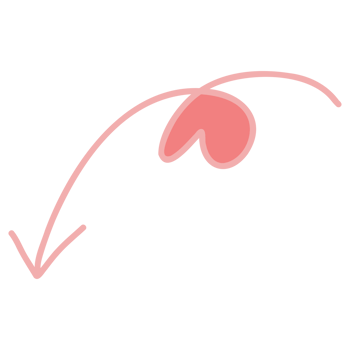 A pink love icon png