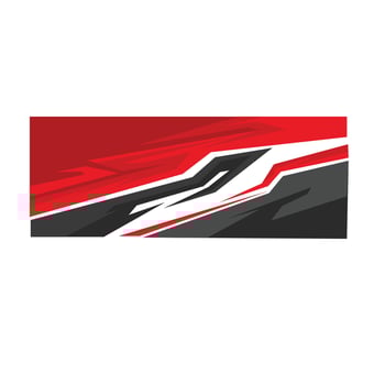 Modern and dynamic vehicle wrap design for vans or commercial vehicles. vector
