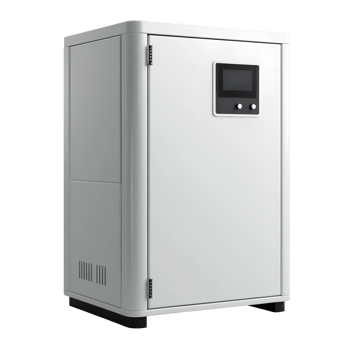 Modern Solar Inverter Isolated on Transparent Background Renewable Energy Power Equipment 3D Illustration png