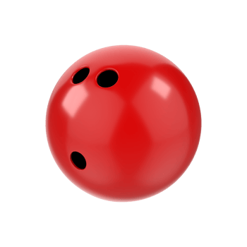 Bowling Ball isolated on transparent background png