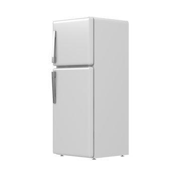 Refrigerator isolated on transparent background png