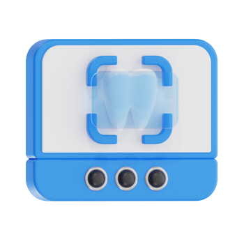 3D Dental X-ray Scanner Illustration png