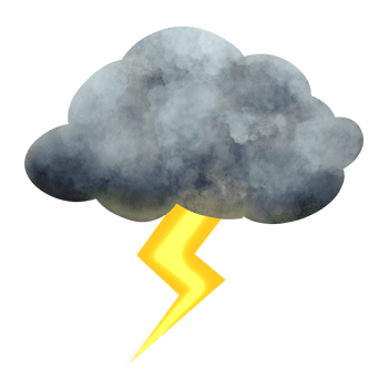thunderstorm, gray clouds png