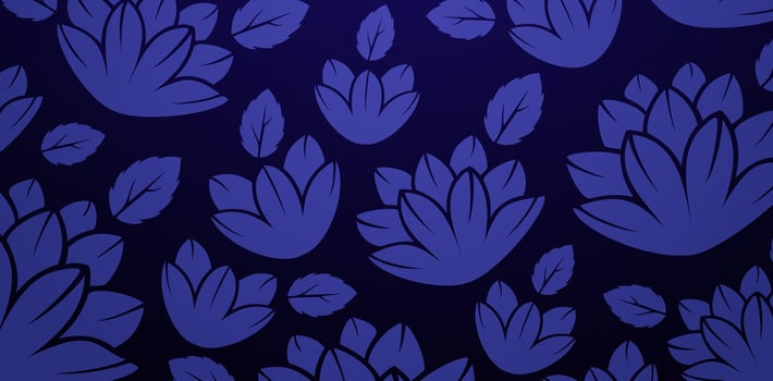 floral pattern with flowers and leaves dark blue backgrounds for Elegant luxury textured wallpapers, backgrounds and page fill, Fashionable modern textiles material, creative design print papers, tile vector