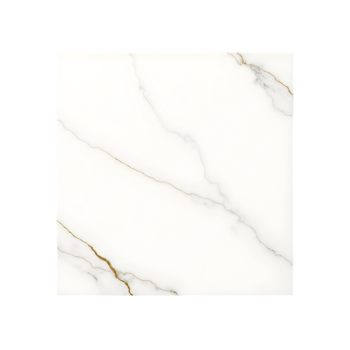 White marble tile with elegant gold veins and smooth polished surface for luxury decor png