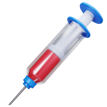 3D Icon Medical Syringe Injection png