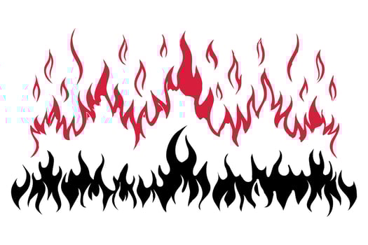 Decorative Flame Vectors