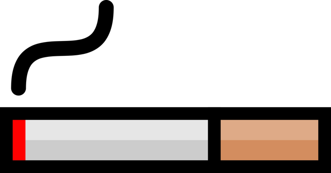 smoking cigarette sign icon png