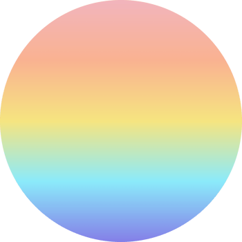 Rainbow circle icon png