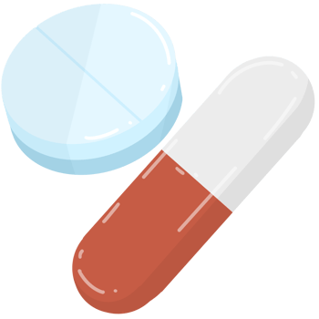 medicine illustration of a pill png