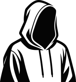 Hooded sweatshirt graphic design illustration vector