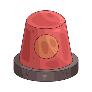 Illustration of a siren vector