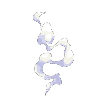 Illustration of smoke vector