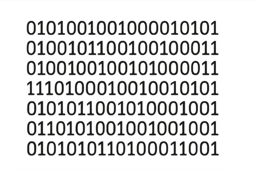 Simple Binary Code Lines for Digital Art and Design Projects png