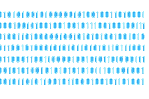 Blue Binary Pattern Design for Modern Digital Textures and Backgrounds png