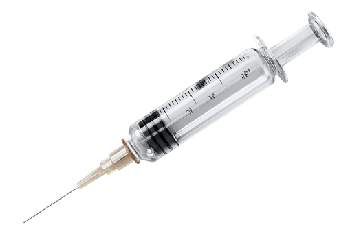 Medical Needle Syringe Isolated Transparent Background Illustration for Healthcare Purposes Injecting Substance png