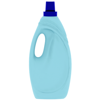 Render detergent bottle with transparent wallpaper png