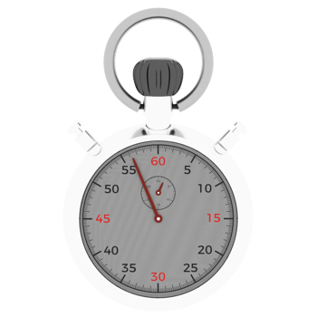 Render stopwatch classic timer tool with transparent wallpaper png