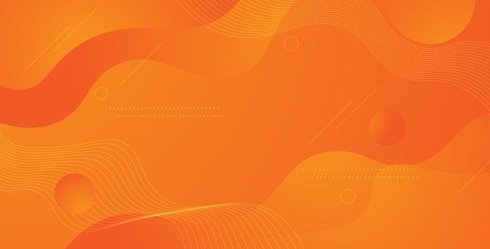 minimal abstract orange liquid colorful with wavy fluid geometric shape decorative design background. eps10 vector