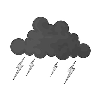 illustration of storm vector