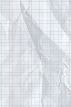 White clean crumpled paper background. crumpled checkered empty paper template for posters and banners. illustration vector