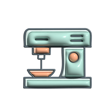 Adorable 3D Industrial Production CNC Symbols png