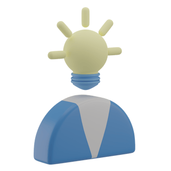 3D Innovator Illustration Icon Isolated png