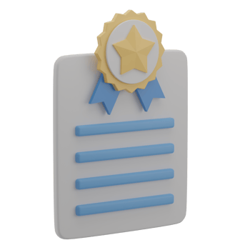 3D Quality Content Illustration Icon Render png