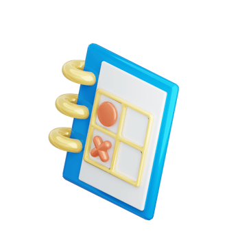 3D Strategy Illustration Icon png