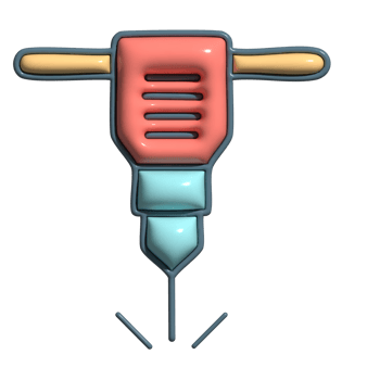 Adorable 3D Oil Gas Drilling Rig Symbols png