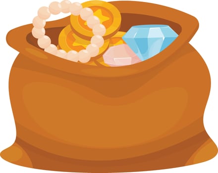 Sack of Jewels vector